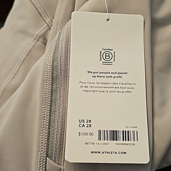 Athleta Ranier Tight Legging Plush Supersonic, Size 2X, NWT - Picture 7 of 12